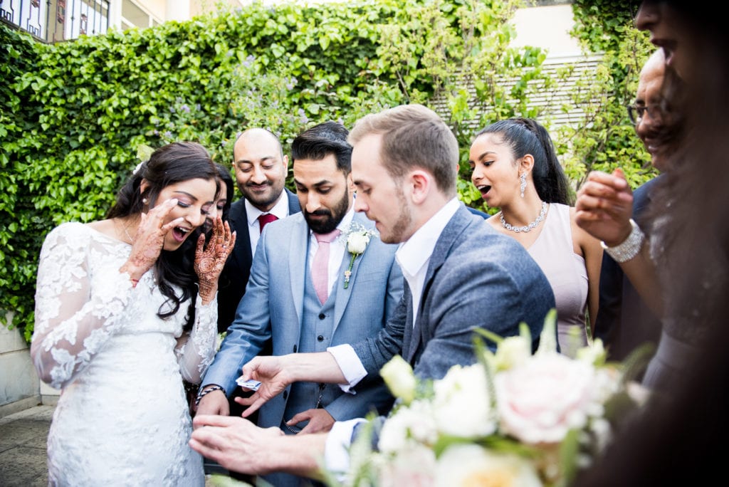 Wedding Magician Performing