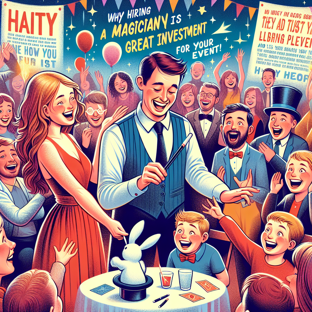 Why Hiring a Magician is a Great Investment for Your Event
